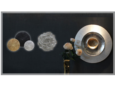 Ideias de decoração de parede para sala de estar moderna 01