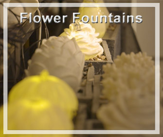 Fontes de flores